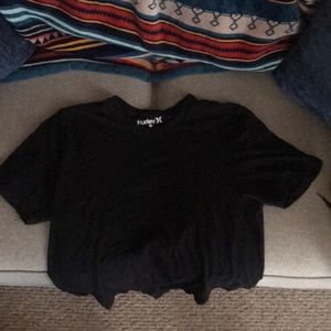 Black Hurley T-shirt.
